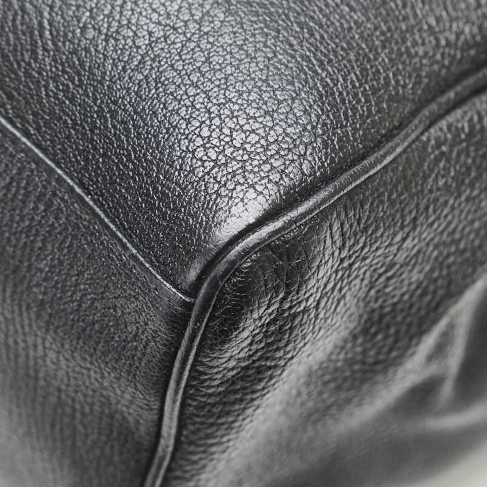 Bottega Veneta black leather business bag - Picture 7 of 8